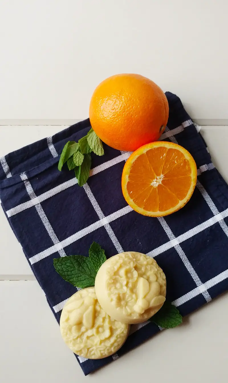 aromaterapia naranja y menta