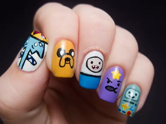 divertido arte de uñas